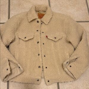 Levi's Women's Tan Teddy Jacket